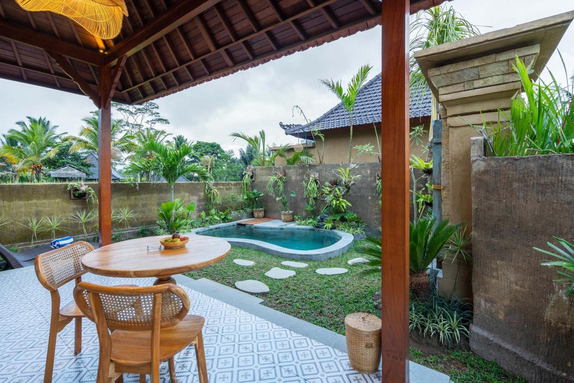 Sawah Sebatu Villa ウブド エクステリア 写真
