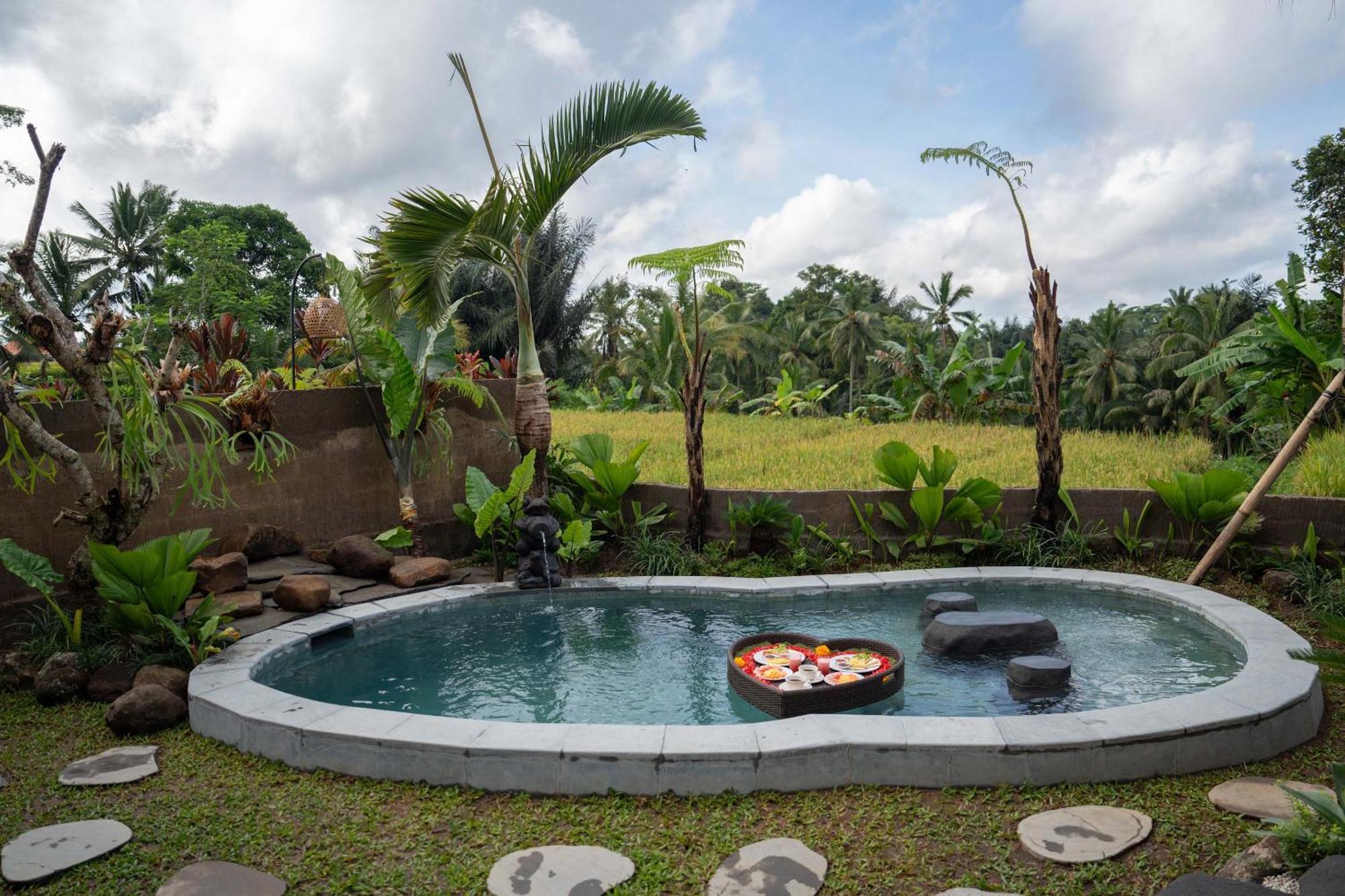 Sawah Sebatu Villa ウブド エクステリア 写真