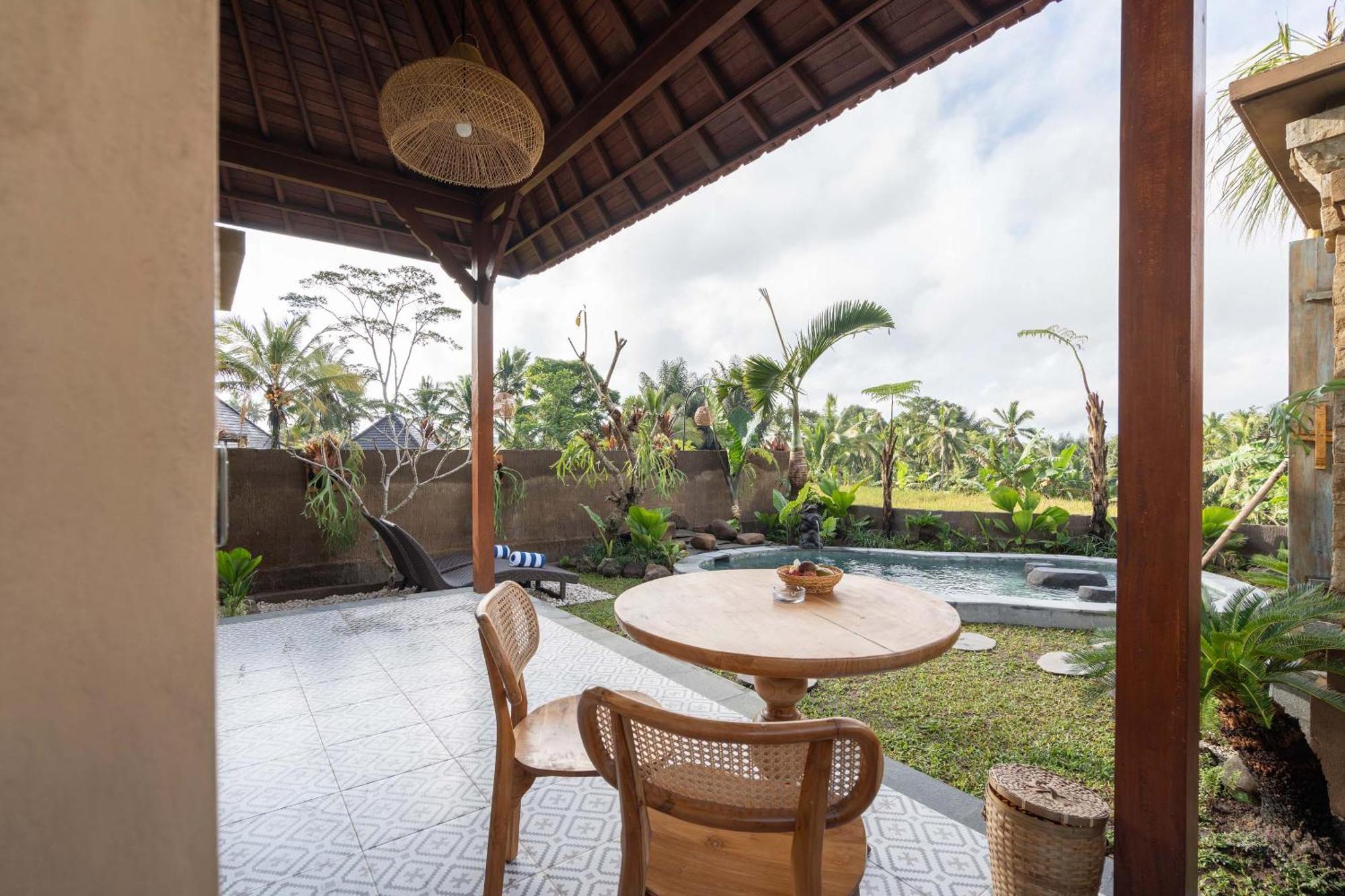 Sawah Sebatu Villa ウブド エクステリア 写真