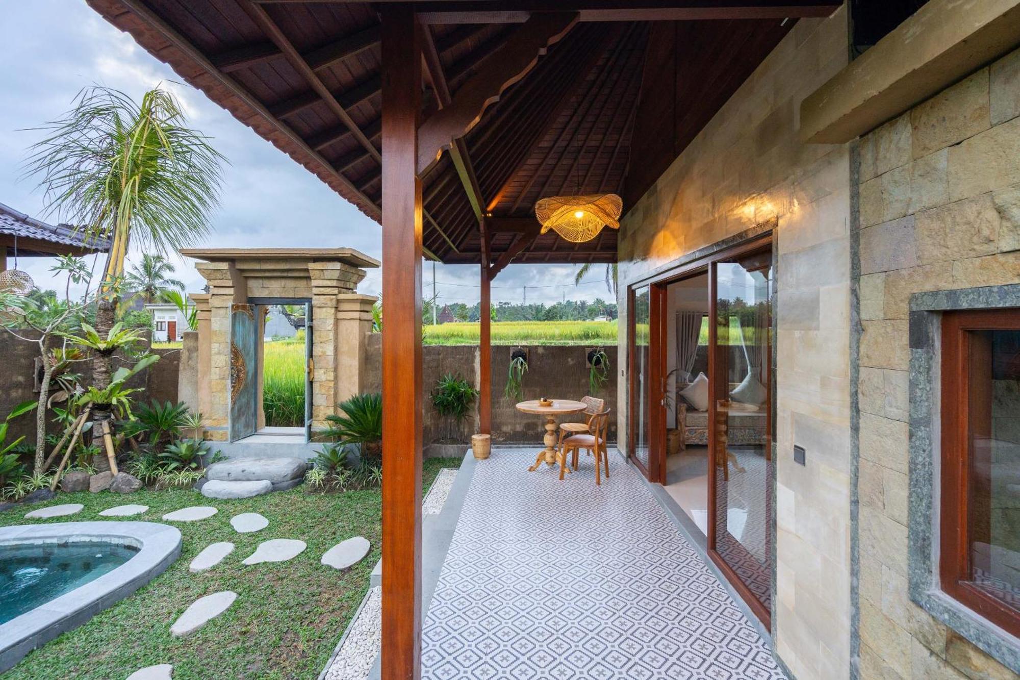 Sawah Sebatu Villa ウブド エクステリア 写真