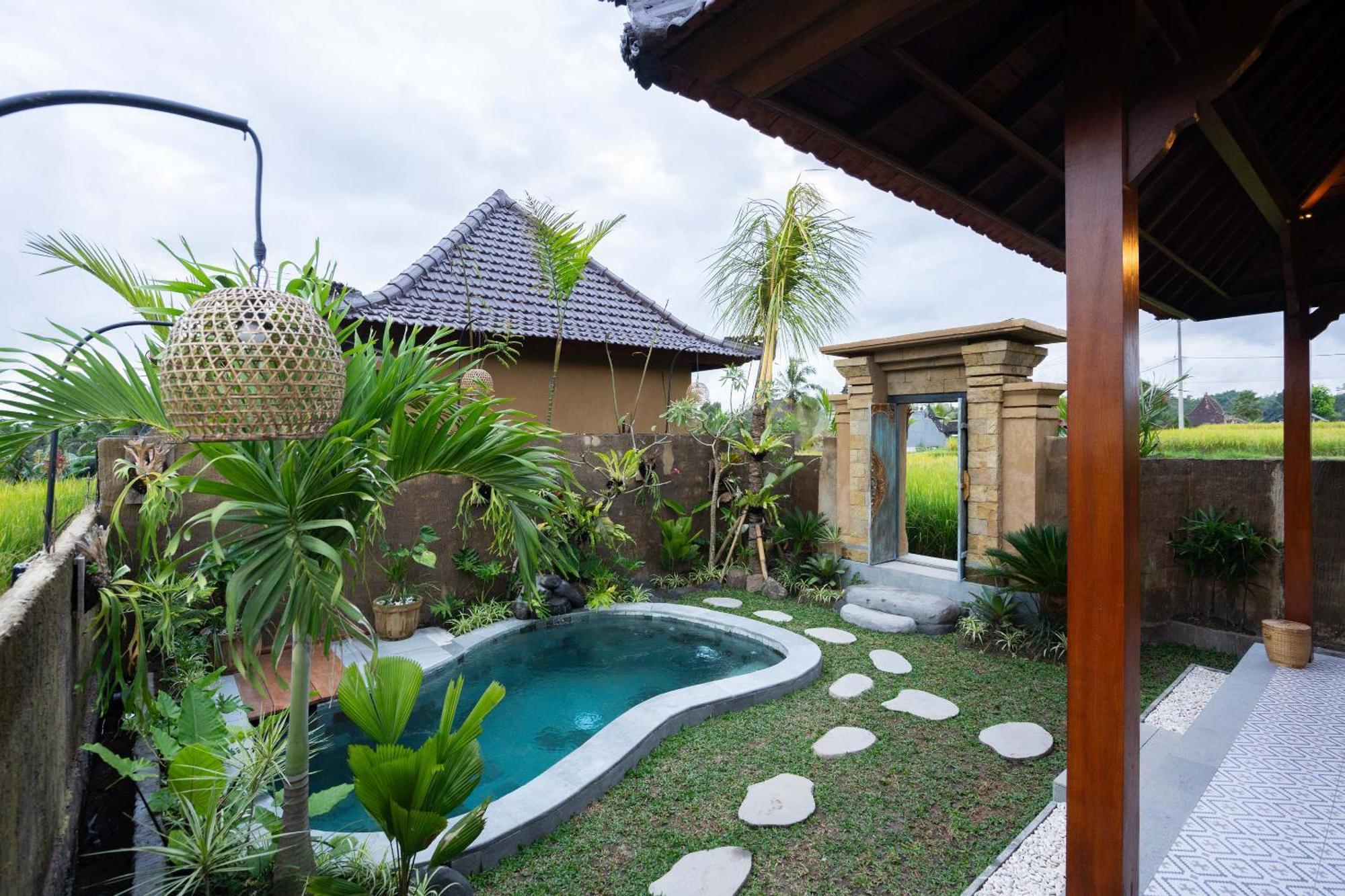 Sawah Sebatu Villa ウブド エクステリア 写真
