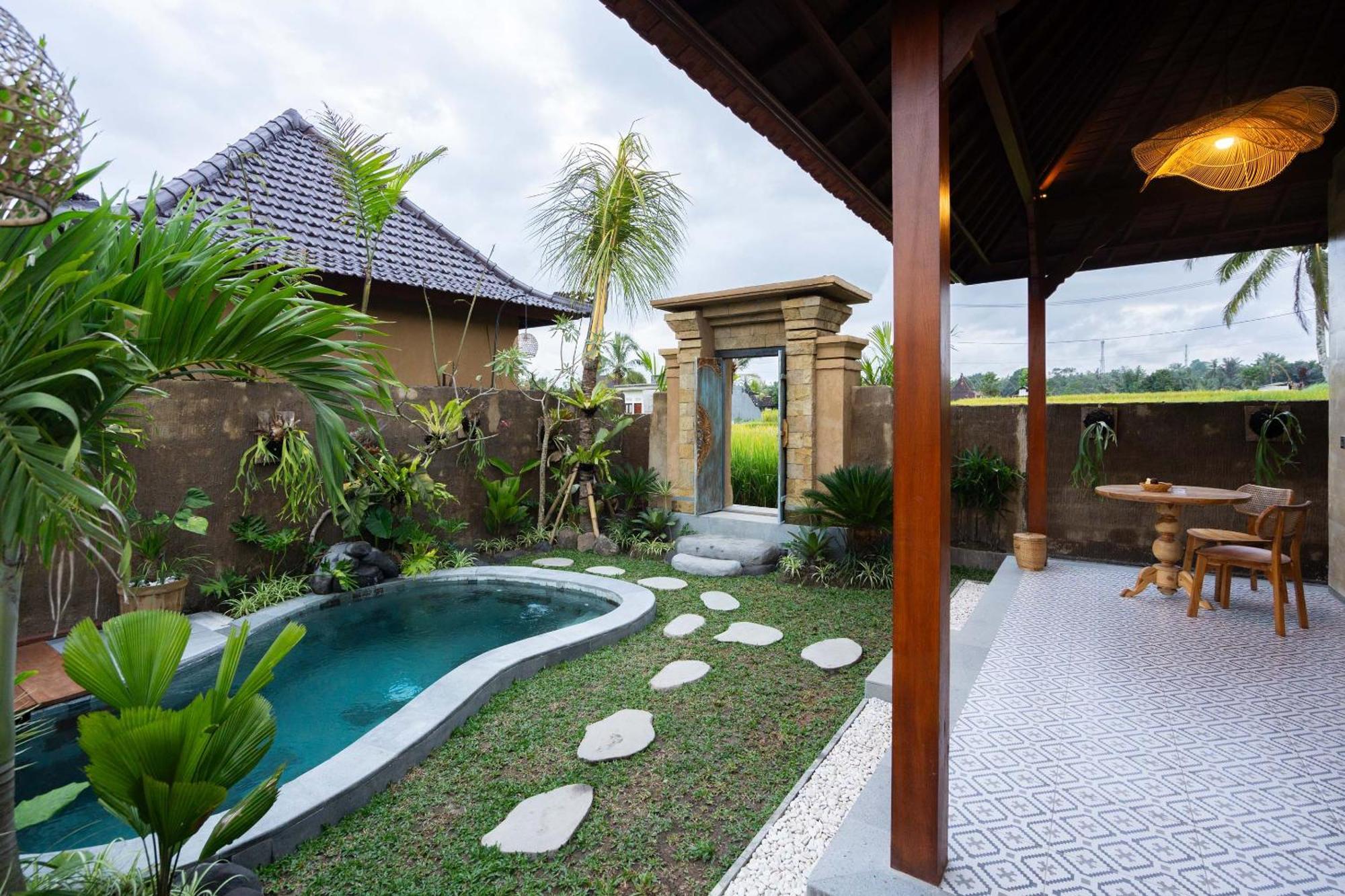 Sawah Sebatu Villa ウブド エクステリア 写真